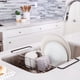 thumbnail image 2 of Estante para secar platos sobre el fregadero Better Houseware de acero inoxidable, 2 of 4