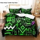 thumbnail image 1 of Geometry dash demon list Bedding Set Single Double King Bed Set Children's Bedroom Duvet Set Geometry dash demonList Bedding Bed Sheets, 1 of 5