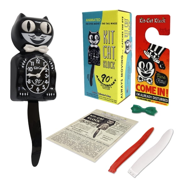 Kit de reloj de pared Cat Klock The Original 90th Anniversary