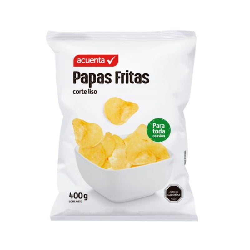 Papas Fritas Caseras 400 g Acuenta