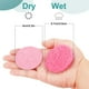 thumbnail image 3 of 50PCS Face Cleaning Sponge Pad for Exfoliator Mask Facial SPA Massage Makeup Removal Thicker Compress Natural Cellulose Reusable, 3 of 3