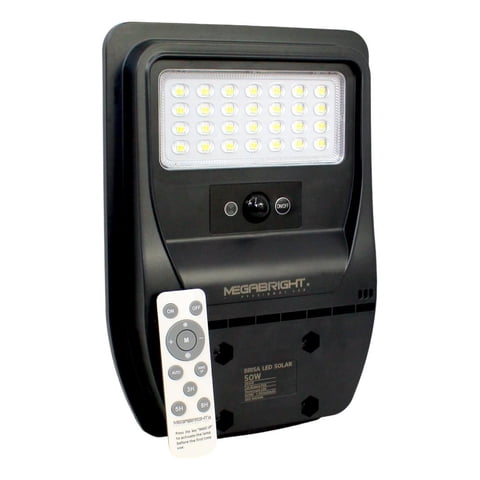 Luminaria Solar Brisa Led 50W/6000K 600Lm Megabright 6050050