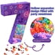 thumbnail image 5 of Piñata Musical Número 7 Morada Con Palo Y Confeti, 5 of 8