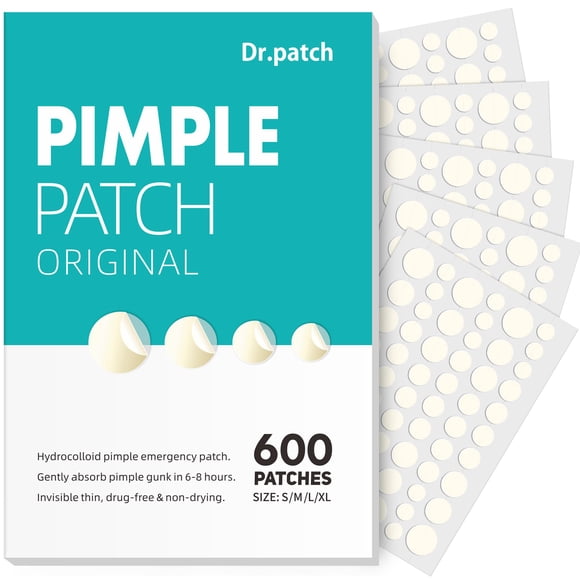 Parches Para Granos 600 Hydrocolloid Acne Care