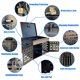 thumbnail image 4 of Gabinete de carga Plugsharge para 16 dispositivos con cerradura de combinación, 4 of 9