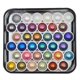thumbnail image 1 of Juego artesanal de acuarelas IUILE 36 colores, 1 of 9