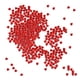 thumbnail image 3 of 800 pedazos 8m m corazón rhinestone embellecimiento decoración de la boda rojo, 3 of 3