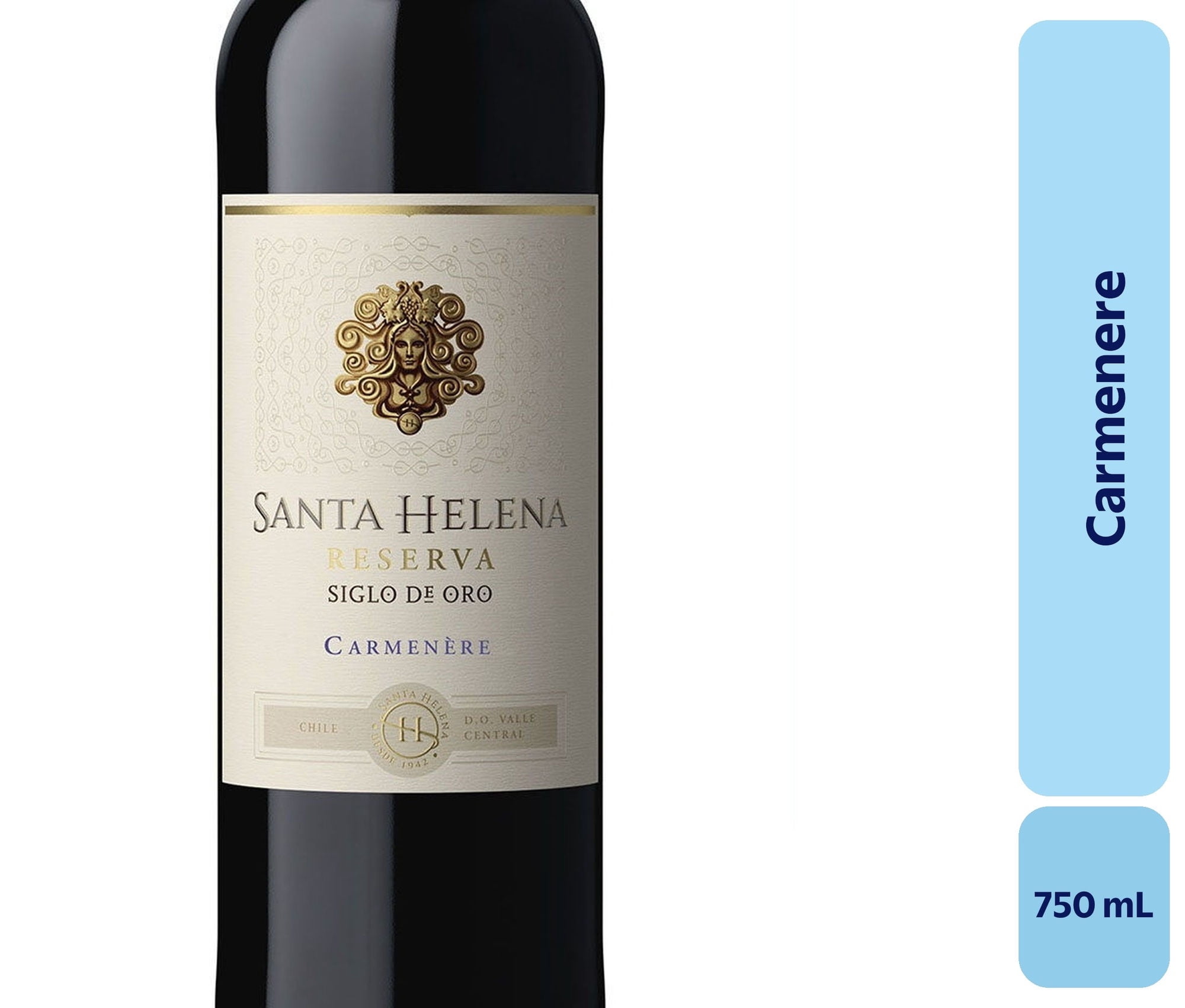Vino Carménère Botella 750 mL Santa Helena