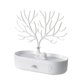 thumbnail image 3 of Joyería Ciervo Soporte De árbol Collar De Exhibición Titular De Pendiente Decoración Para El Hogar Blanco, 3 of 5