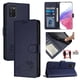 thumbnail image 1 of Funda tipo cartera FOXDOCK para Samsung Galaxy A03s con soporte, ranuras, RFID, diseño de gato, 1 of 5