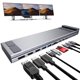 thumbnail image 1 of Base de acoplamiento USB‑C Mukiya 10‑en‑1 4K Triple Monitor 100 W PD, 1 of 8