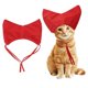 thumbnail image 1 of Gorro de Ducha para Gatos Uxcell, Gorro de Ducha para Perros con Correa Ajustable, (Rojo), Destinado para Gatitos/Pequeños Cachorros/Aseo, 1 of 7