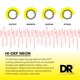 thumbnail image 3 of Cuerdas para bajo DR Strings NBB40 40-100 Lite Handmade Neon Blue, 3 of 8