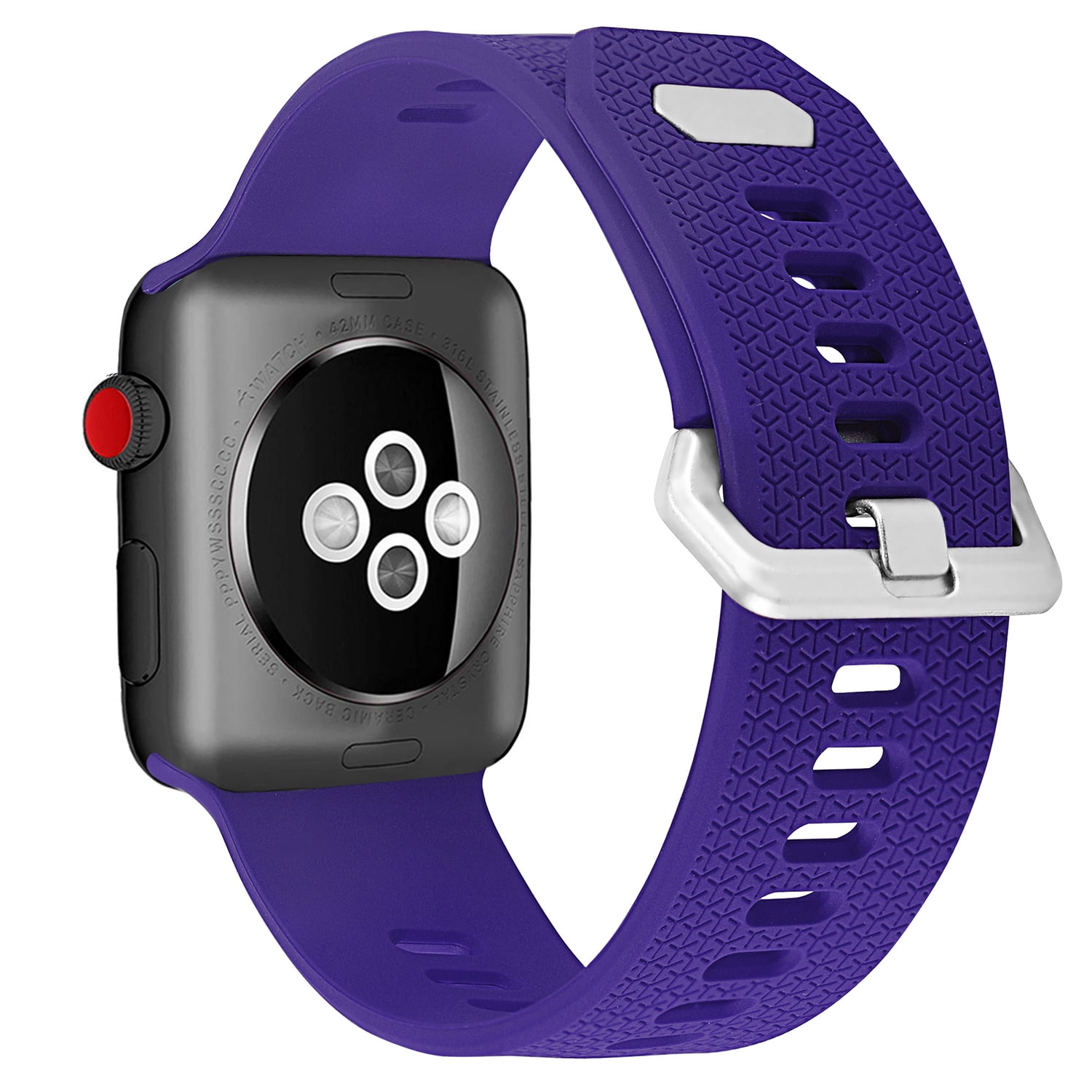 Genérico - Correa Compatible Iwatch Apple Watch 38/40/41mm Morado