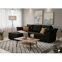 Deco Outlet - Modular Laos 3.1 Intercambiable Tela Negro