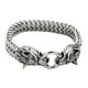 thumbnail image 2 of Pulsera De Lobo Vikingo Regalos Pulsera Joyería Anillos De Brazo Con Caja De Almacenamiento 23cm, 2 of 5