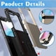 thumbnail image 4 of Funda protectora de una pieza con bisagra y color de contraste para Z flip6 y Z flip5/4, con armadura SGP, 4 of 5