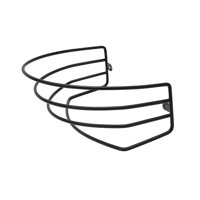 Magideal - Estante Para Sombreros Montado En La Pared, Organizador De Gorras De Béisbol, Accesorios De Almacenamiento, Duradero, Negro, Fácil Instalación, Estant