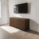thumbnail image 2 of Cómoda Premium de Palillaje Mueble de Dormitorio - Café - 150x40x90 cm, 2 of 2