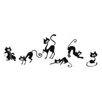 Rienda Libre Graphics - Decomural Cats Animals Pets Set Ws-17628