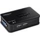 thumbnail image 1 of El conmutador KVM USB TRENDnet TK-207K controla 2 ordenadores con cables, 1 of 6