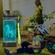 thumbnail image 2 of Botella de agua Attivolife con luz LED con forma de unicornio, ilusión 3D, 400 ml, 2 of 9