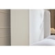 thumbnail image 3 of Harper Tall Headboard Upholstered Bed / 54" High Headboard / Elegant Simplicity / No Box Spring Needed / Easy Assembly / King / Cream White Chenille, 3 of 3