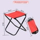 thumbnail image 4 of Taburete de camping plegable con bolsa de transporte y soporte de aleación de aluminio., 4 of 5