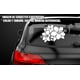 thumbnail image 2 of Sticker Ramillete Flores De Hibiscus Flor Auto Camioneta, 2 of 3