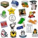 thumbnail image 1 of Pins de esmalte SOWPOPY - Pack de 20 pines de meme para solapa, 1 of 5