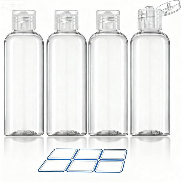 Botellas de Viaje DTDNZKN 100 ml Pack 4 TSA Antiderrame