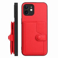 Foxdock Funda Para Iphone 12 Con Bloqueo Rfid - Diseño Elegante Con Cierre De Botón