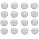 thumbnail image 3 of Candelabro De Mesa Para Banquete, Candelabro De Cristal De 16 Piezas, Color Plateado, 3 of 6