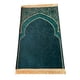 thumbnail image 4 of Oración Alfombra Decoración Poliéster Exquisito Antideslizante Para Eid Viajes Meditación Verde, 4 of 5