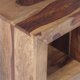 thumbnail image 4 of Mesa Lateral The Urban Port en Forma de Cubo de Caoba Marrón, 4 of 8