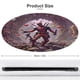 thumbnail image 2 of Alfombra Redonda Deadpool Desmarcar Felpa Coral 60cm, 2 of 6