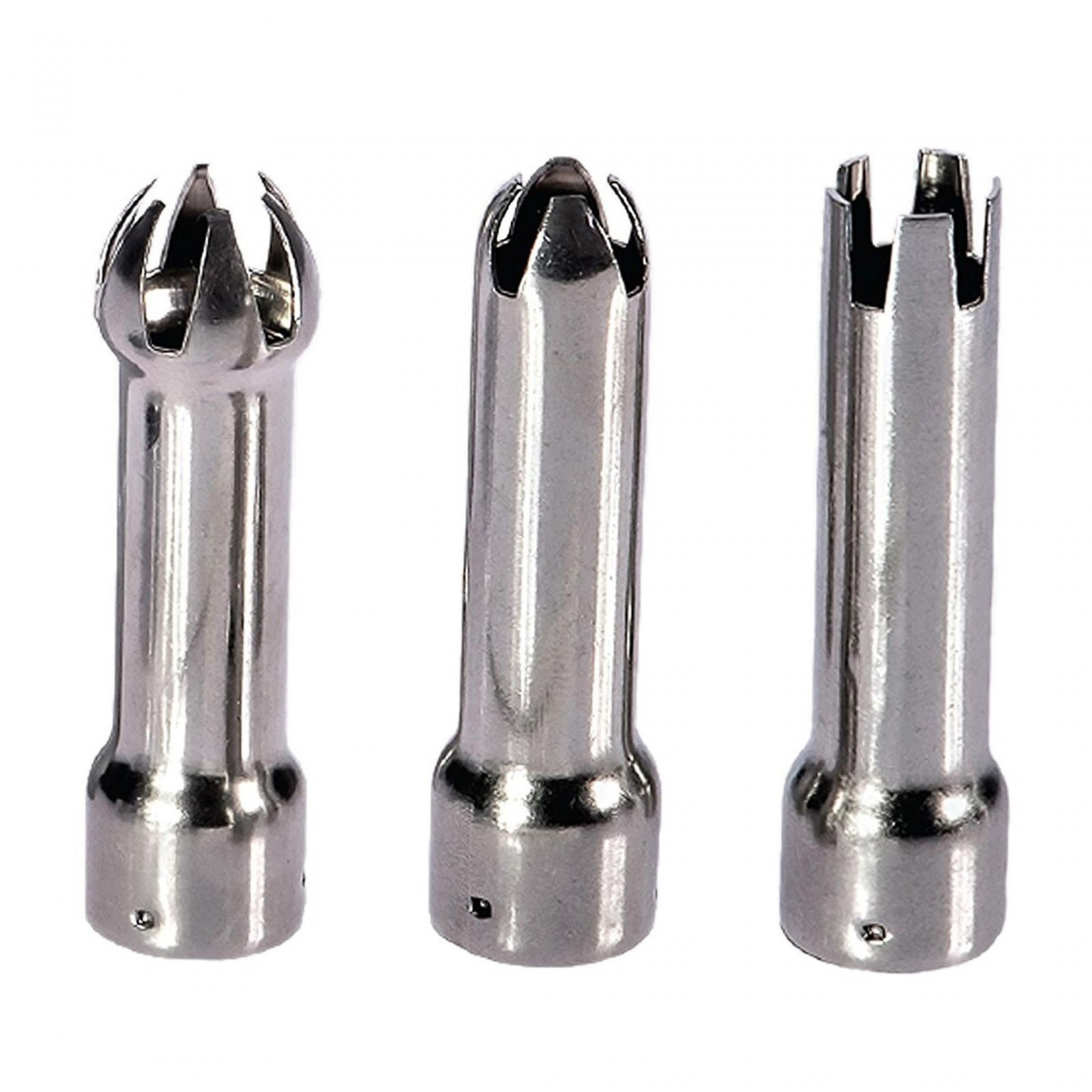 Magideal - 3 Piezas Boquilla Para Manga Pastelera, Puntas Para Repostería, Suministros Para Hornear, Boquillas Grandes Para Pasteles, Fondant, Cupcakes, Día Del