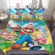 thumbnail image 1 of Mario Duvet Cover Set 3-Piece Bedding Set Soft Warm And Comfortable Soft Bed Set for Bedroom All Season Bed Sheets, 1 of 5