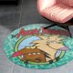 thumbnail image 4 of Alfombra Redonda de Felpa Desmarcar Los Castores Cascarrabias 60cm, 4 of 6
