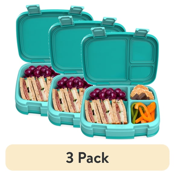 Lonchera Bentgo Fresh 4 Compartimientos Aqua Pack 3 Antiderrame