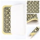 thumbnail image 5 of REGALWOVEN Juego de 6 Manteles Individuales de Cuero para Decoración y Protección de Mesa de Comedor Amarillo 15.7*11.8 pulgadas, 5 of 6