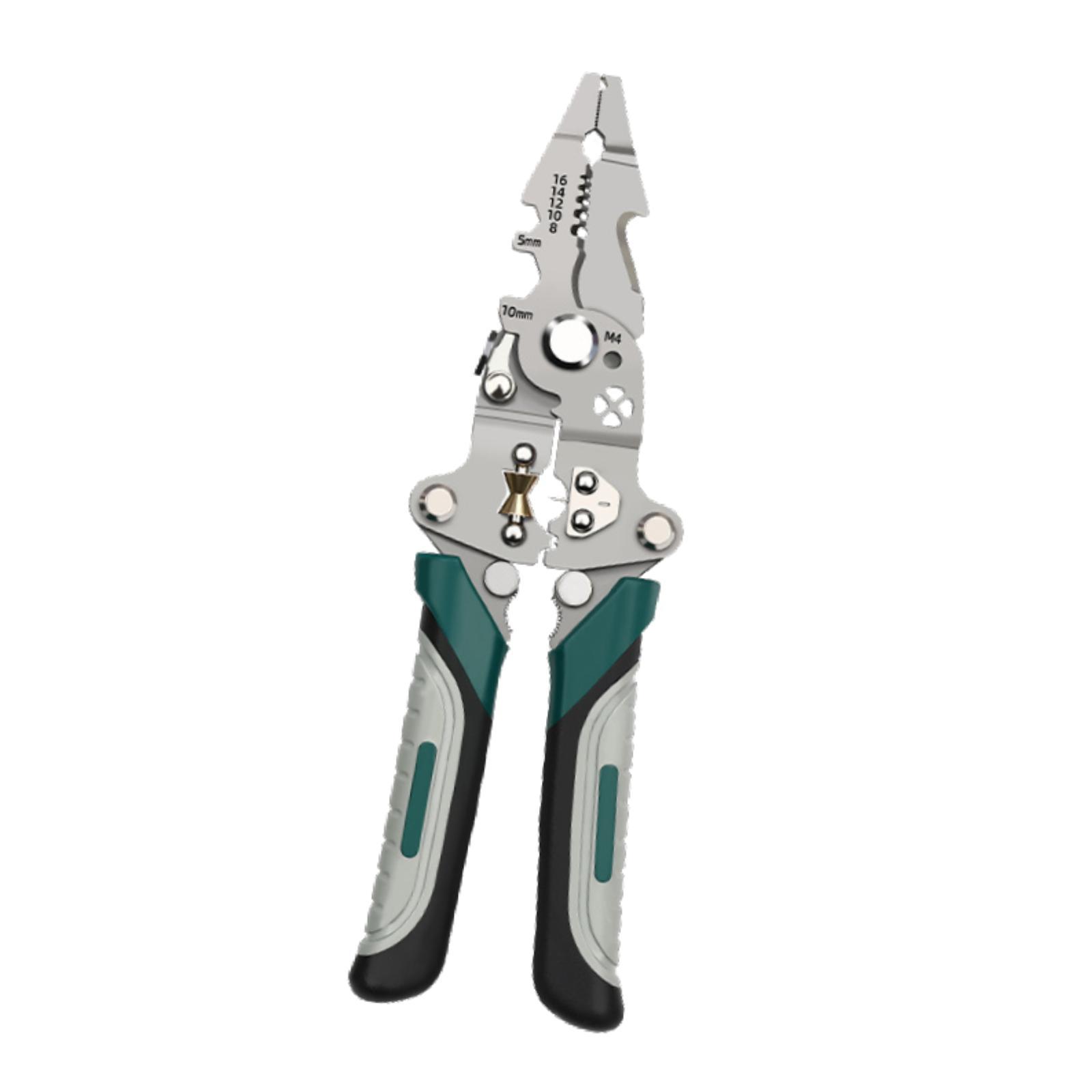 Ioensy - Stripper De Alambre Multifuncional Crimper De Alambre Universal Para Dividir La Presión