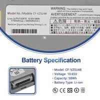 Batería Antiee Cf-Vzsu48 Reemplazo Para Laptop Panasonic Toughbook