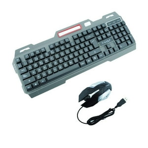 Genérico - Teclado Más Mouse Cable T-Wolf Gamer Pro T600 Teclado Numer