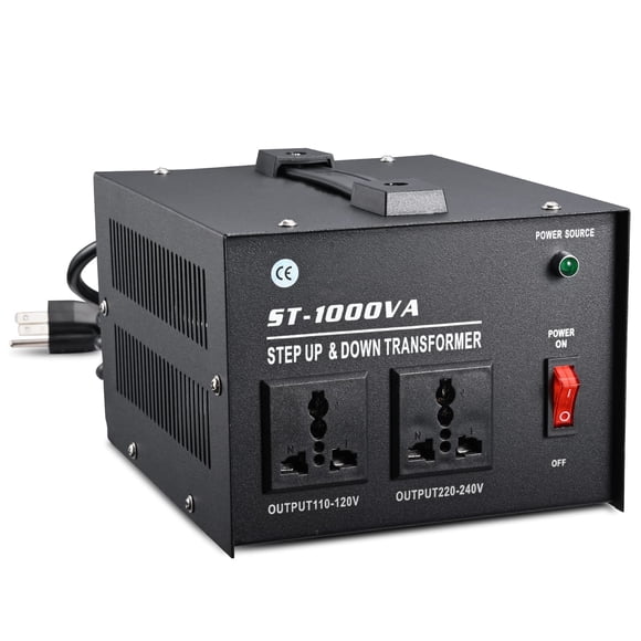 Transformador de tensión ZGROCK 1000W Step Up/Down 110V/220V