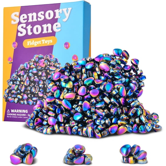 Piedras sensoriales Aukit para fidget de ferrita