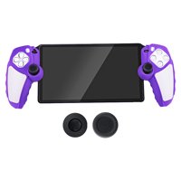 Genérico - Funda Protectora De Silicona Compatible Con Playstation Portal Con 2 Teclas Funda Protectora A Prueba De Golpes-Morado