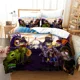 thumbnail image 1 of v1334 Bed Sheets Popular Games Pattern Bedding Set Plant Zombie Cartoon Duvet Cover Set with Pillowcase Single Double Queen King Bedclothes 3-Piece Bedding Set (1 Duvet Cover + 2 Pillow Shams) Bed She, 1 of 5