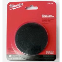 Almohadilla De Acabado Milwaukee Electric Black Foam De 7,62 Cm