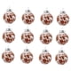 thumbnail image 2 of 12 Bolas Navideñas De 2,4 Pulgadas Con Diseño De Vaca, Multifuncionales, Temática Occidental, Marrón Y Blanco, 2 of 5